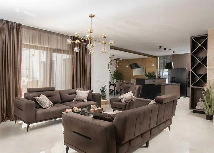 Villa Luxury Heated Pool, 6 Persons, Jacuzzi, Sea View Zaglavice